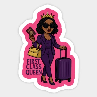 FirstClassQueen Sticker